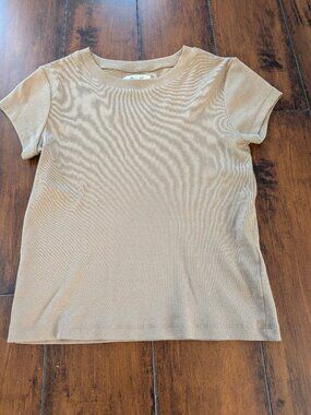 Ribbed Fitted T-shirt